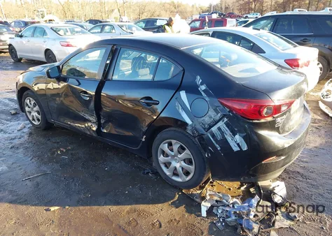 2014 Mazda Mazda3 I Sv z USA, uszkodzony, nr VIN JM1BM1T79E1185808
